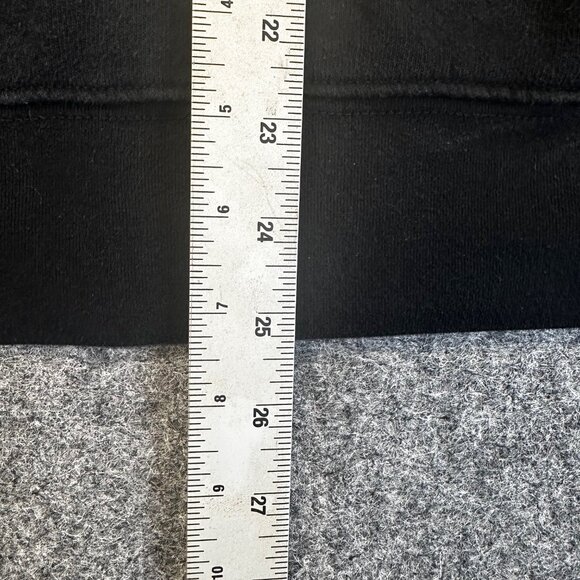 Bella + Canvas Womens Black Fleece Graphic Sweatshirt Small Cozy Streetwear - Picture 4 of 11